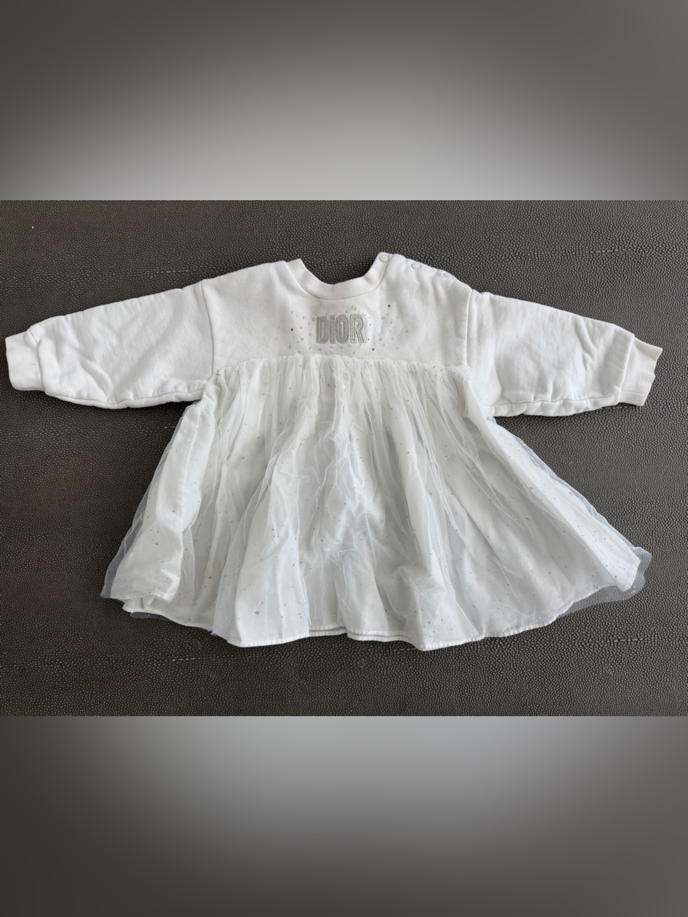 Dior White baby girl 12 month
